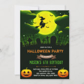 Uitnodiging heksenpartij (Voorkant)