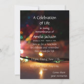 Uitnodiging Herdenkingsdienst Kerstverlichting (Achterkant)