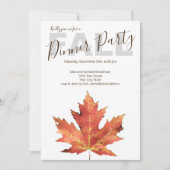 Uitnodiging herfst-binnenpartij (Voorkant)