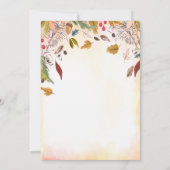 Uitnodiging herfst herfst Harvest Festival (Achterkant)