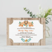 Uitnodiging hoefijzer en ventilator (Staand voorkant)