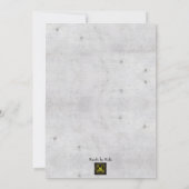 Uitnodiging Hollywood Ster (Achterkant)