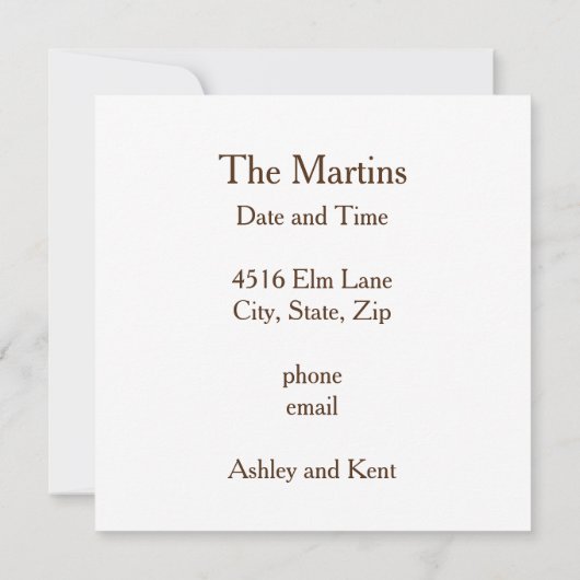 Uitnodiging - Home Sweet Motor Home (Achterkant)