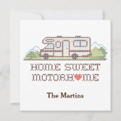 Uitnodiging - Home Sweet Motor Home (Voorkant)