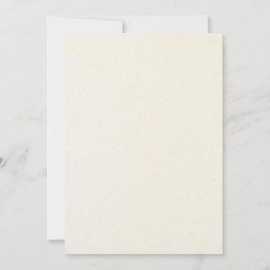 Uitnodiging hommel thema feest (Achterkant)