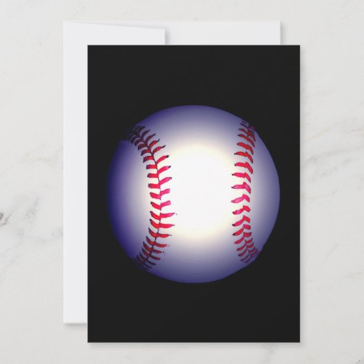 Uitnodiging honkbal (Voorkant)