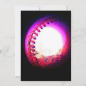 Uitnodiging honkbal (Voorkant)