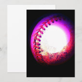 Uitnodiging honkbal (Voorkant / Achterkant)