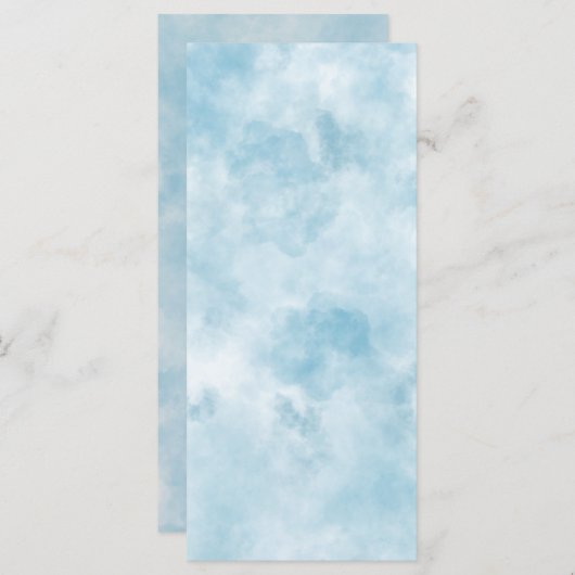 Uitnodiging - HOOFD IN DE WOLKEN (Voorkant / Achterkant)