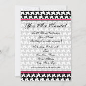 Uitnodiging Houndstooth Mode (Voorkant)