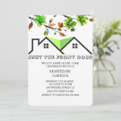 Uitnodiging Huisverwarming Uitnodiging H (Staand voorkant)