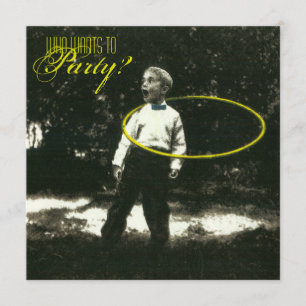 Uitnodiging Hula-Hooper