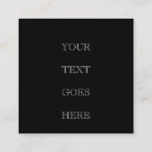 Uitnodiging Huwelijk lay-out die je kunt personali Informatiekaartje (Achterkant)