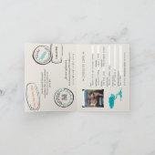 Uitnodiging huwelijkspaspoort Aruba (Binnen)