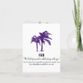 Uitnodiging huwelijkspaspoort Cyprus (Achterkant)