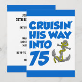 Uitnodiging in 75 (Voorkant / Achterkant)