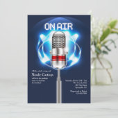 Uitnodiging in de lucht (Staand voorkant)