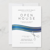 Uitnodiging in het open huis (Voorkant)