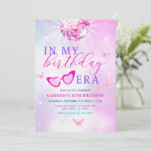 Uitnodiging in mijn verjaardagstijd (Staand voorkant)