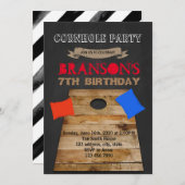 Uitnodiging in verband met hoorngat (Voorkant / Achterkant)