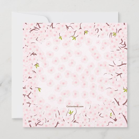 Uitnodiging in volle bloei (Achterkant)