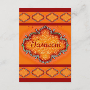 Uitnodiging*India*Henna Kaart