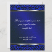 Uitnodiging Indiase stijl (Achterkant)