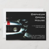 Uitnodiging Italiaanse Race Car Birthday (Achterkant)