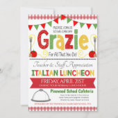 Uitnodiging Italiaanse waardeweek (Voorkant)