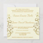 Uitnodiging - Ivoor & Gouden Wervelingen (Achterkant)