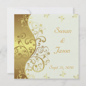 Uitnodiging - Ivoor & Gouden Wervelingen (Voorkant)