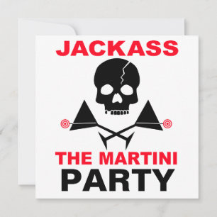 Uitnodiging - JACKASS, Martini