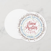 Uitnodiging - Jane Austen Period Drama Aanpassinge (Voorkant / Achterkant)