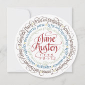 Uitnodiging - Jane Austen Period Drama Aanpassinge (Voorkant)