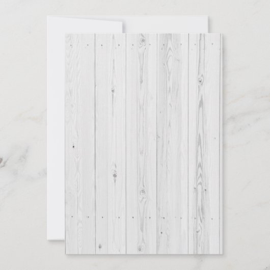 Uitnodiging jongens paard thema feest (Achterkant)