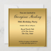 Uitnodiging Jubileum op zondag (Achterkant)