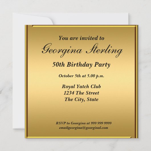 Uitnodiging Jubileum op zondag (Achterkant)