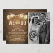 Uitnodiging jubileum Rustieke hernieuwing van gelo (Voorkant / Achterkant)