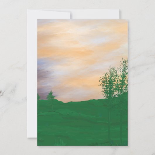 Uitnodiging Jubileum voor gebilderd landschap (Achterkant)