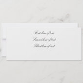 Uitnodiging kaarsen (Achterkant)