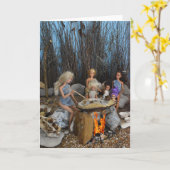 Uitnodiging. Kaart (Gele Bloem)