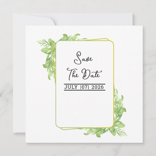 Uitnodiging Kaart - Kaart voor weddenschappen op h (Achterkant)