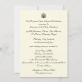 Uitnodiging katholieke priesterbevel Jubileum (Achterkant)