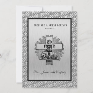 Uitnodiging katholieke priesterbevel Jubileum