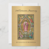 Uitnodiging katholieke priesterbevel Jubileum (Voorkant)