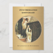 Uitnodiging katholieke priesterbevel Jubileum (Voorkant)