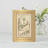 Uitnodiging katholieke priesterbevel Jubileum (Staand voorkant)