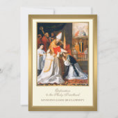 Uitnodiging Katholieke Priesterwijding tot het Hei (Voorkant)