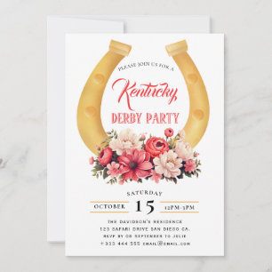 Uitnodiging Kentucky Derby Party