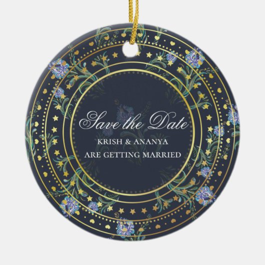 Uitnodiging Keramisch Ornament (Voorkant)